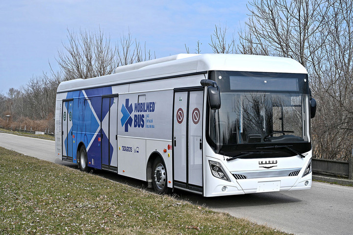 Fotó: MH/Katona László Magyarországon fejlesztett buszok is segíthetnek a járvány elleni harcban