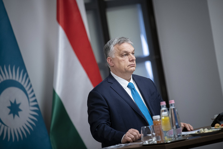 Fotó: MTI/Miniszterelnöki Sajtóiroda Orbán: Magyarország tavasz végén otthont adna a Türk Tanács üzleti fórumának