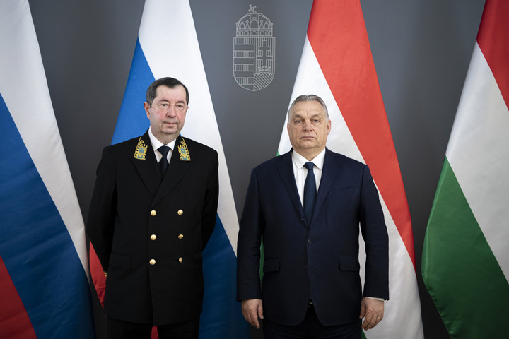 Orbán Viktor fogadta Oroszország távozó nagykövetét