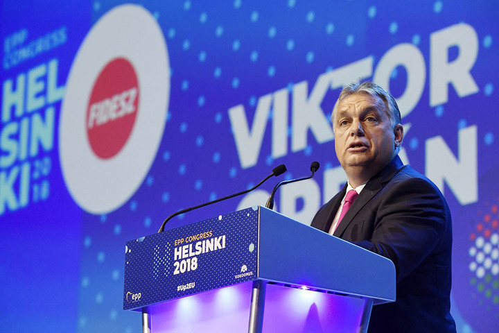Fotó: Miniszterelnok.hu Orbán emelte a tétet a Néppárt vitájában