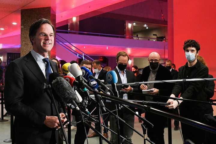 Fotó: AFP/Piroschka Van De Wouw Negyedszer lesz kormányfő Mark Rutte
