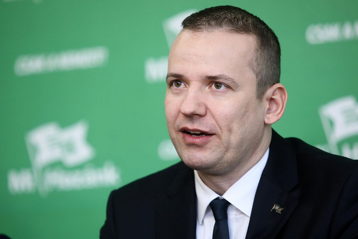 Fotó: MH/Papajcsik Péter Toroczkai lett a Mi Hazánk miniszterelnök-jelöltje