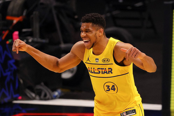 NBA: A „Görög Szörny” az All Star-gálán is ellopta a show-t