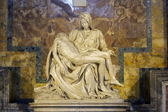 Michelangelo Pietàja és Liberius álma