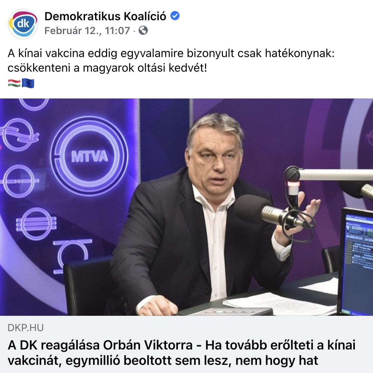 oltásellenes DK