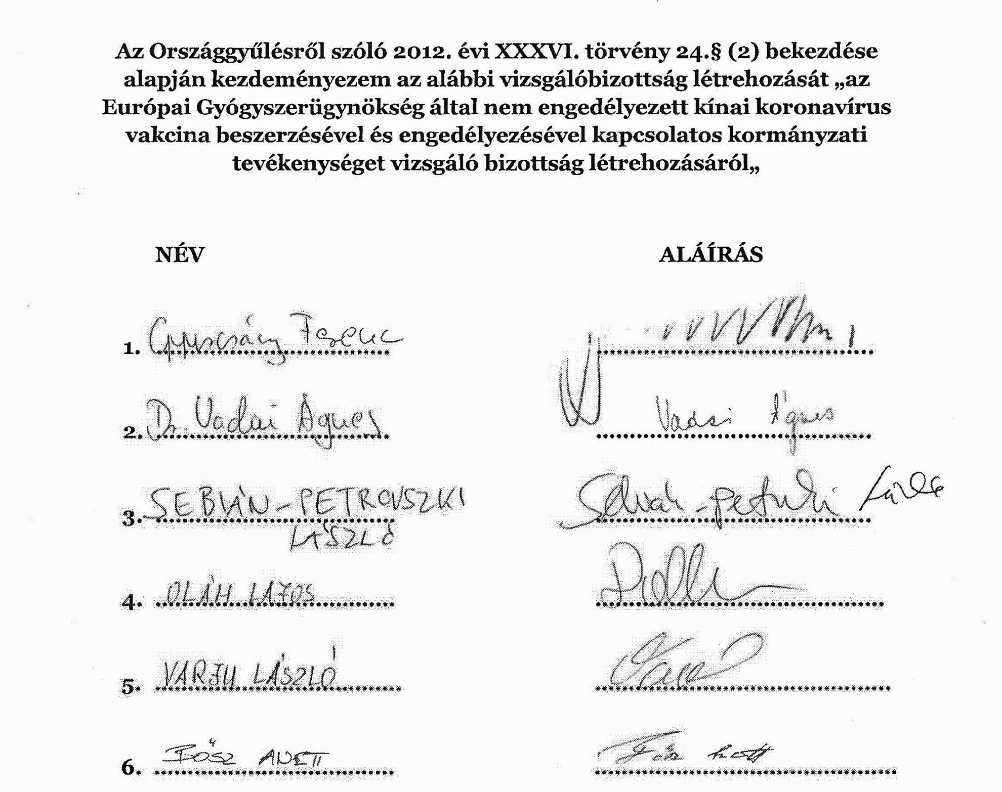 A bukott kormányfő szignózta először azt a határozati javaslatot, amivel megtiltották volna a keleti készítmények használatát