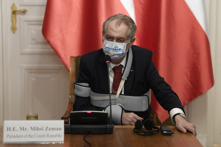 Fotó: AFP/Ondrej Deml Milos Zemant újra kórházba szállították