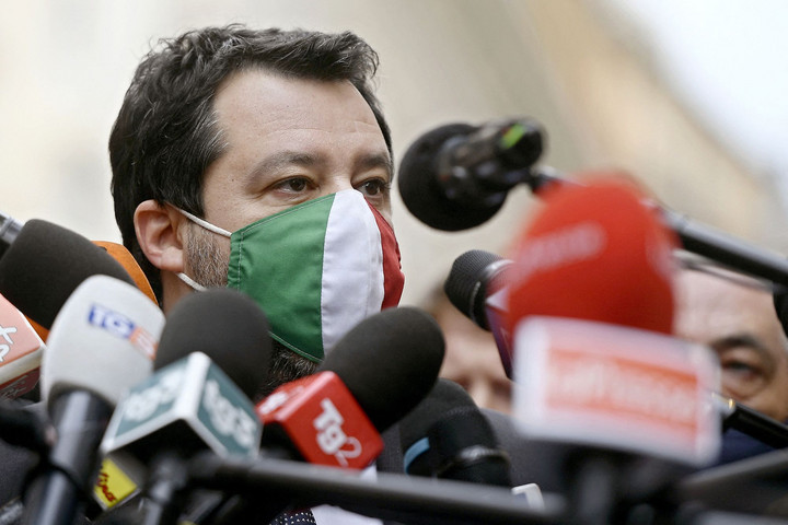 Fotó: AFP/Filippo Monteforte Az ügyészség szerint Salvini nem bűnös