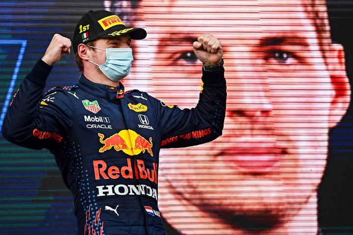 Fotó: AFP/Miguel Medin Verstappen nyerte a Francia Nagydíjat