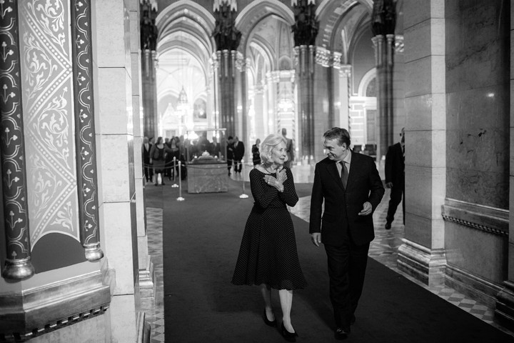 Fotó: Facebook/Orbán Viktor Orbán Viktor elbúcsúzott Lady Valerie Soltitól