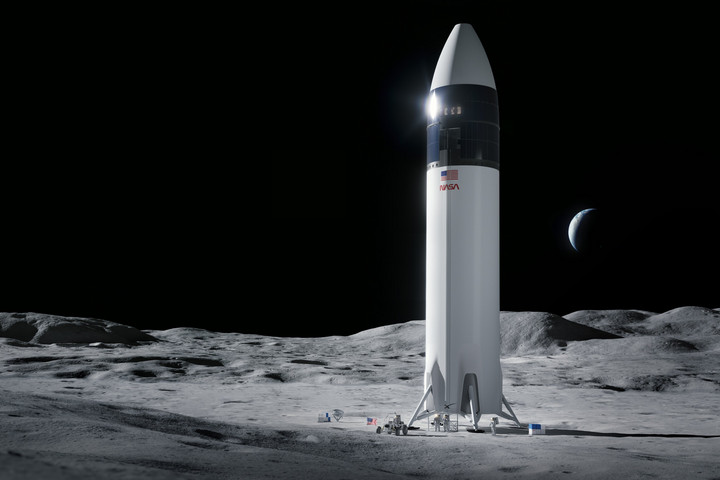 A NASA Elon Musk űrvállalkozását bízta meg a Holdra szálló egység kifejlesztésével