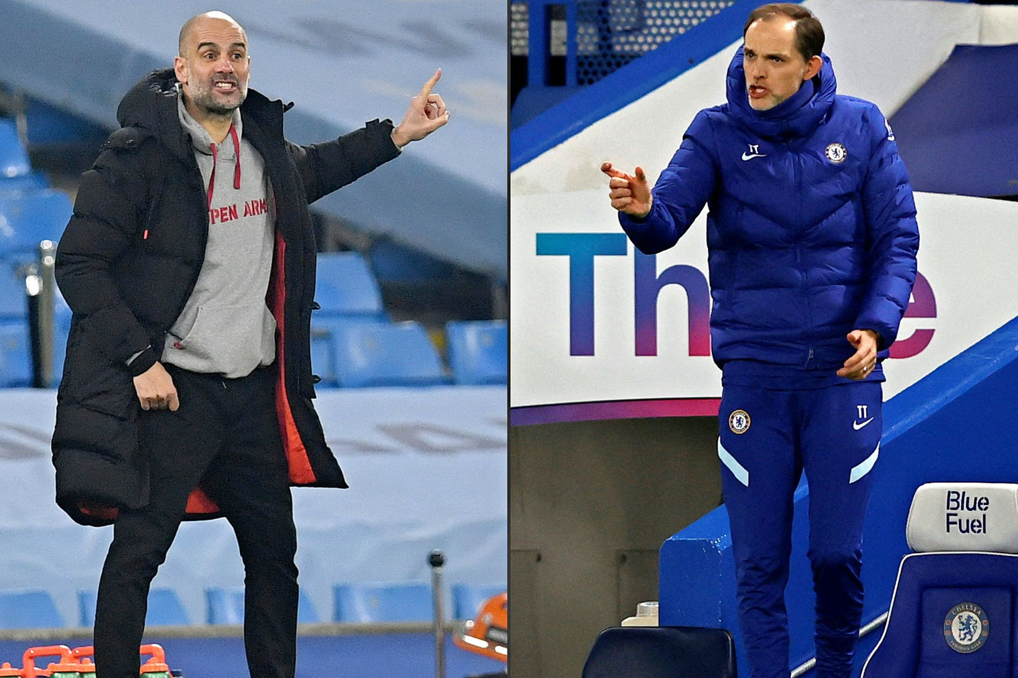 Fotó: AFP/Paul Ellis, Adrian Dennis Guardiola harmadszor, Tuchel először ünnepelhet BL-győzelmet