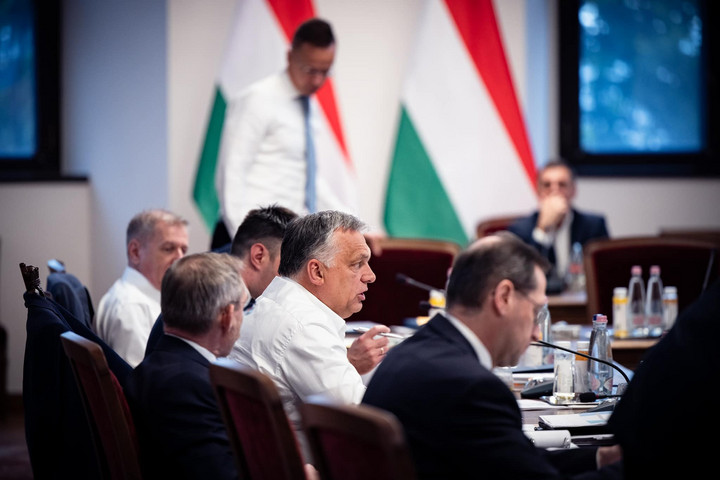Fotó: Facebook/Orbán Viktor A kormányülésről posztolt Orbán Viktor