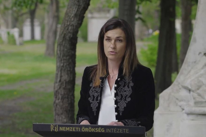 Fotó: Facebook/Varga Judit „Csemegi Károly rendíthetetlenül szolgálta a jog és igazságosság eszméit”