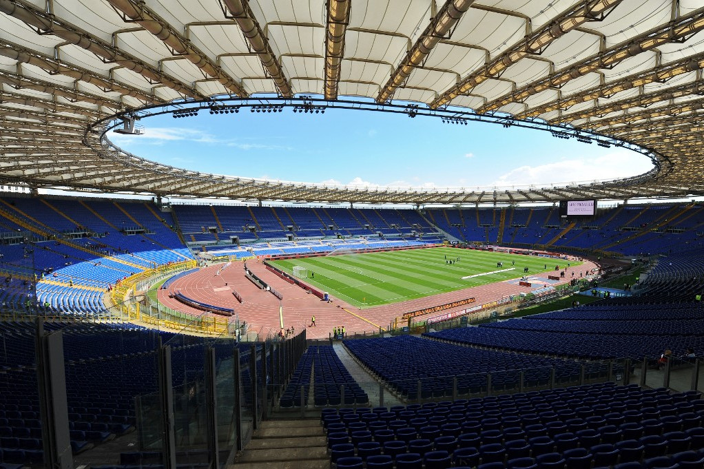 Fotó: AFP/Andreas Solaro A római Stadio Olimpico