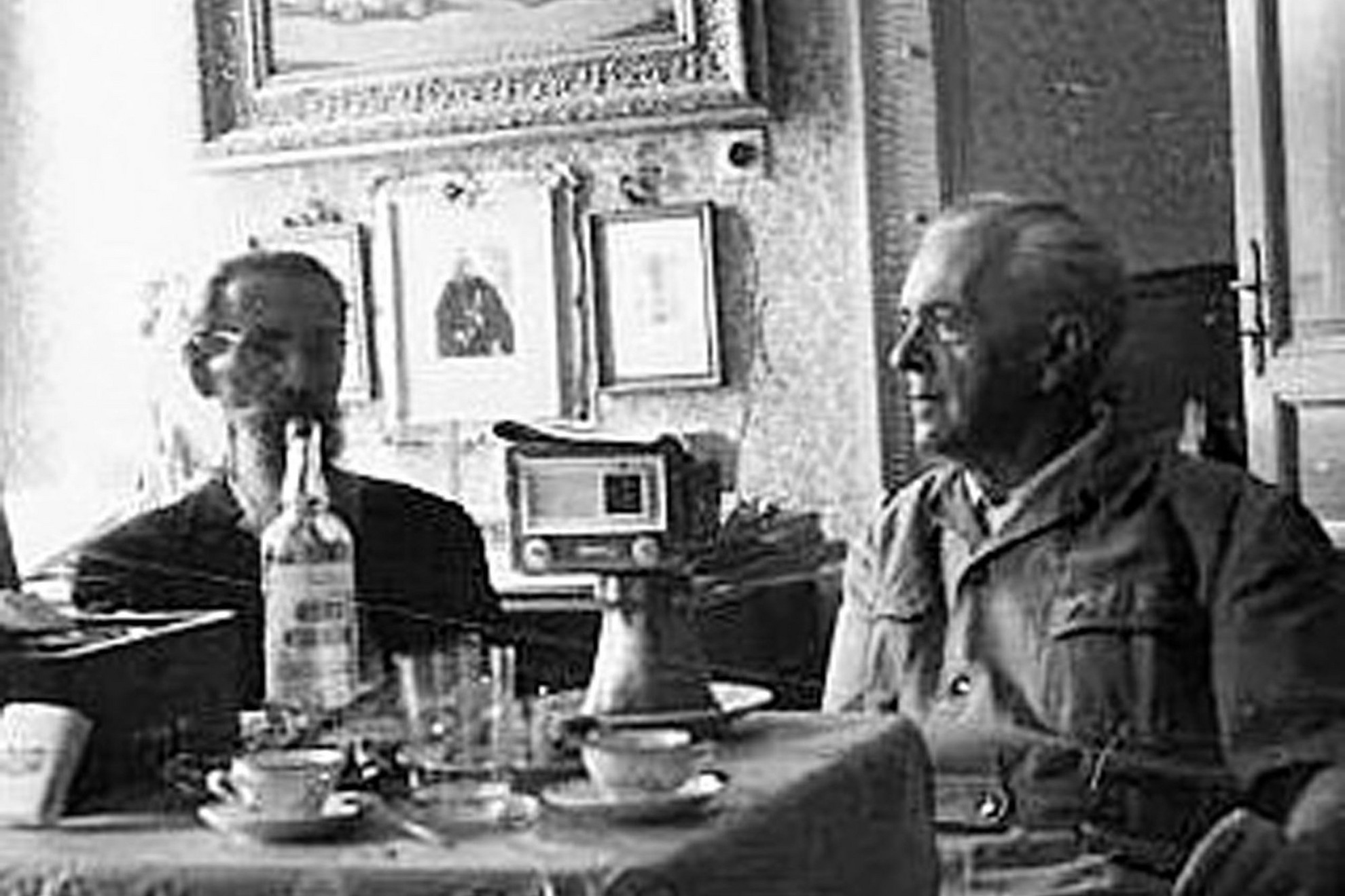 Fotó: MNDA Grábócon 1960 körül Babity Alexej konyhájában
