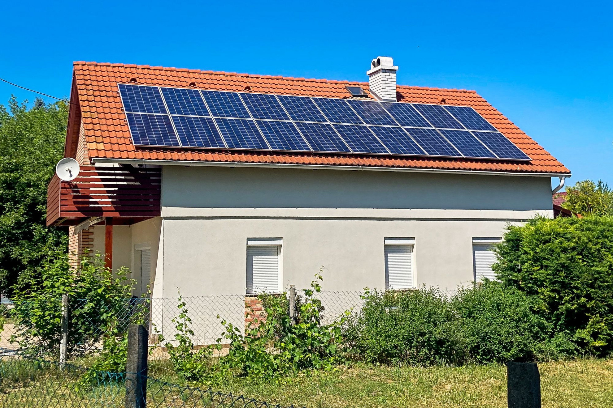 A háztartási szintű felhasználásban is egyre népszerűbb a napenergia