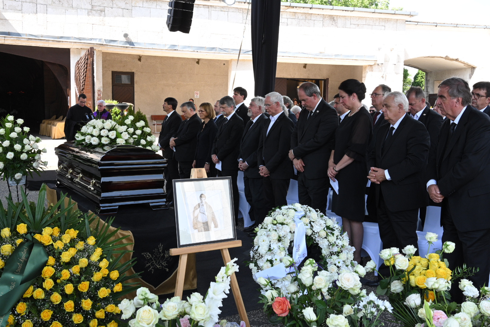 Jankovics Marcell temetése