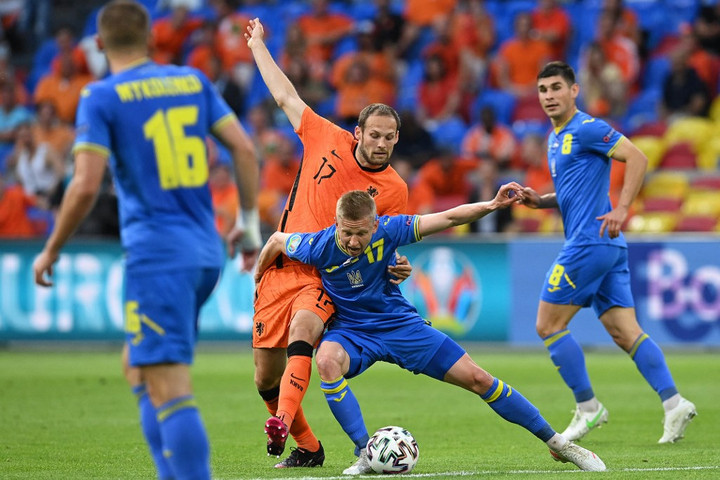 Fotó: AFP/John Thys Hihetetlen fordulatok a holland-ukrán meccsen