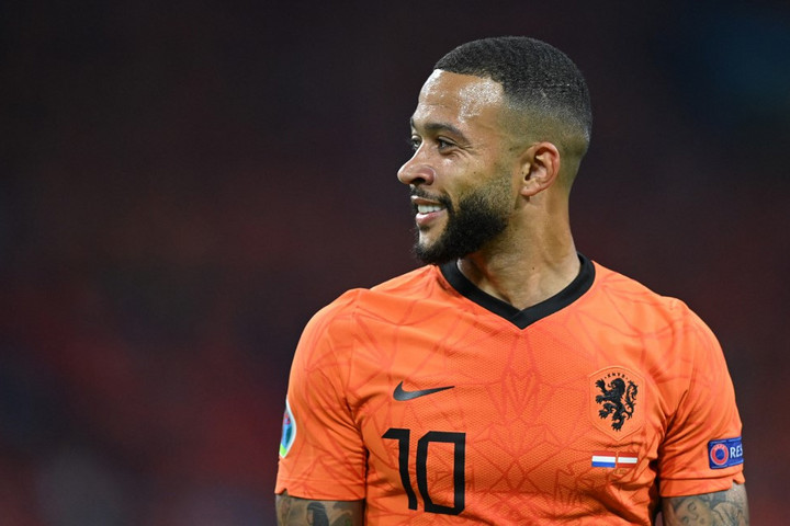 Fotó: JOHN THYS / POOL / AFP Depay a Barcelonához igazolt