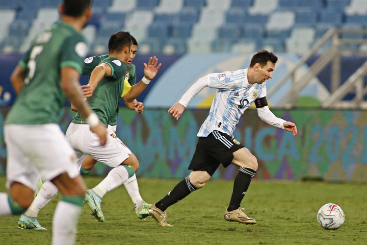 Fotó: AFP/Silvio Avila Lionel Messi immár argentin rekorder is