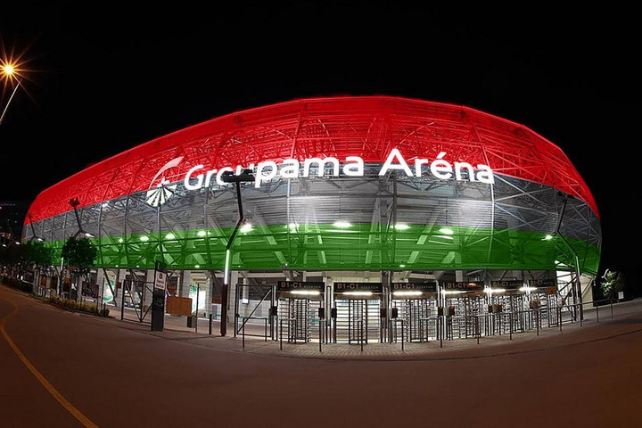 Nemzeti színekbe borítják a Fradi stadionját a német-magyar meccs idejére