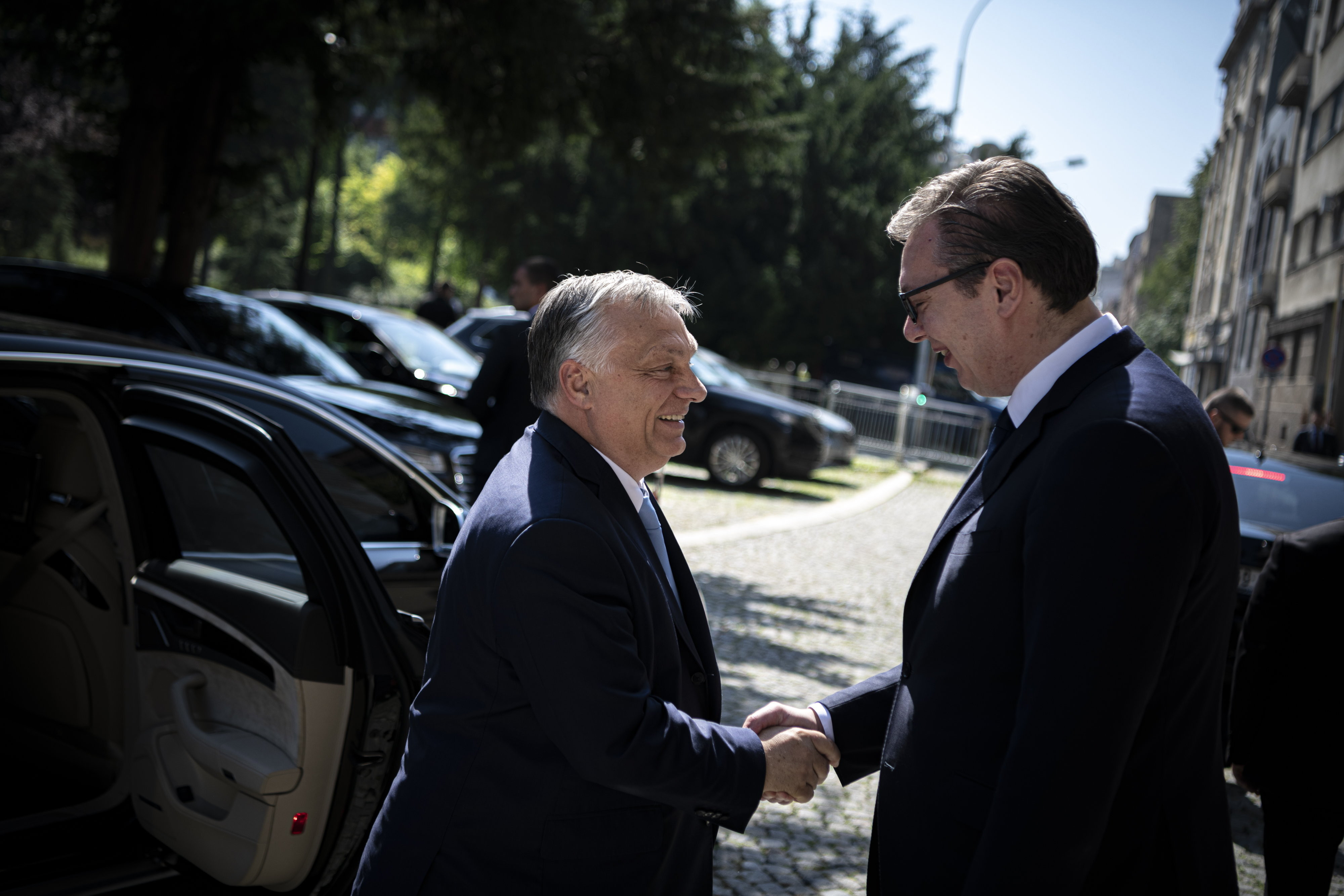 Orbán Viktor Belgrádban