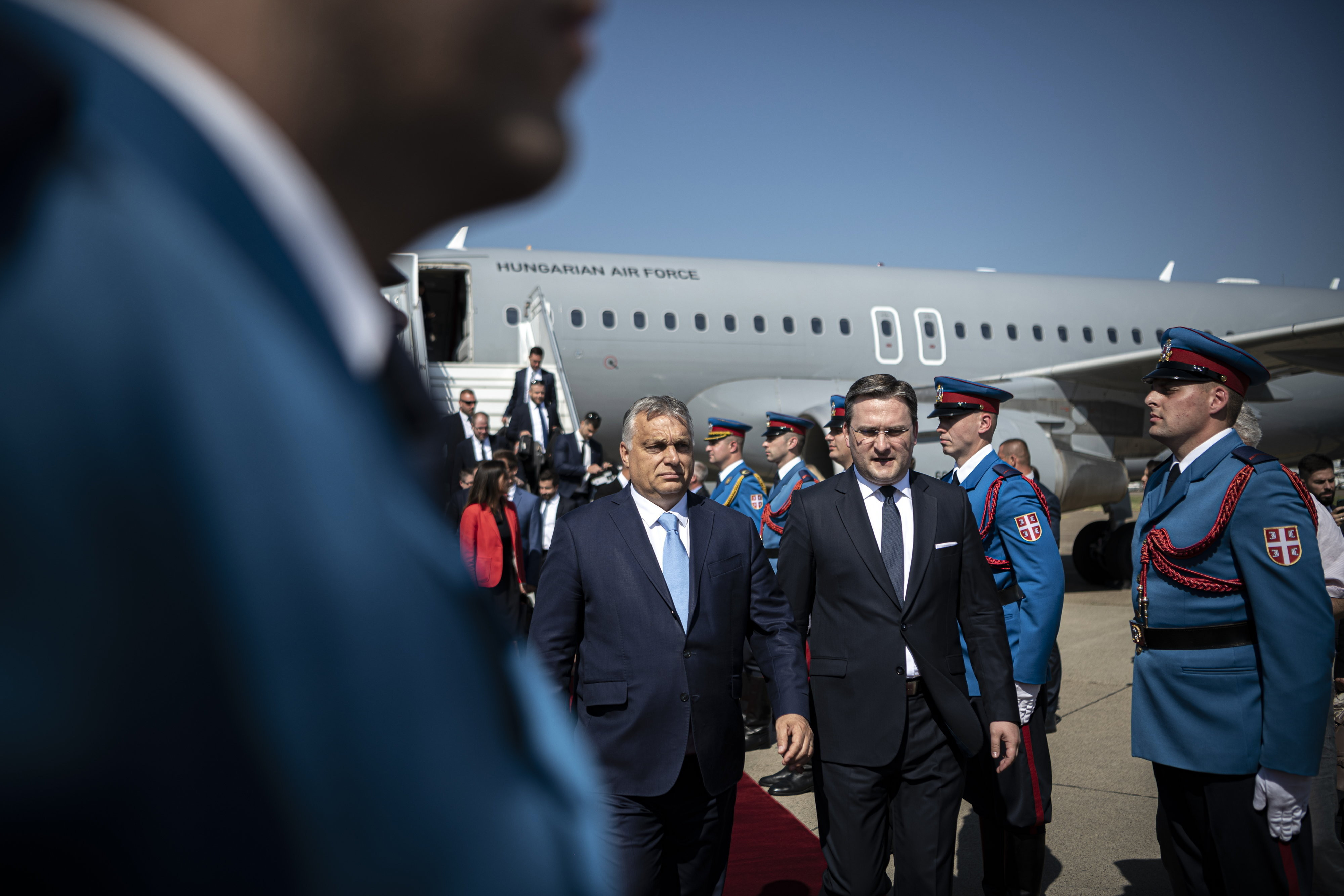 Orbán Viktor Belgrádban