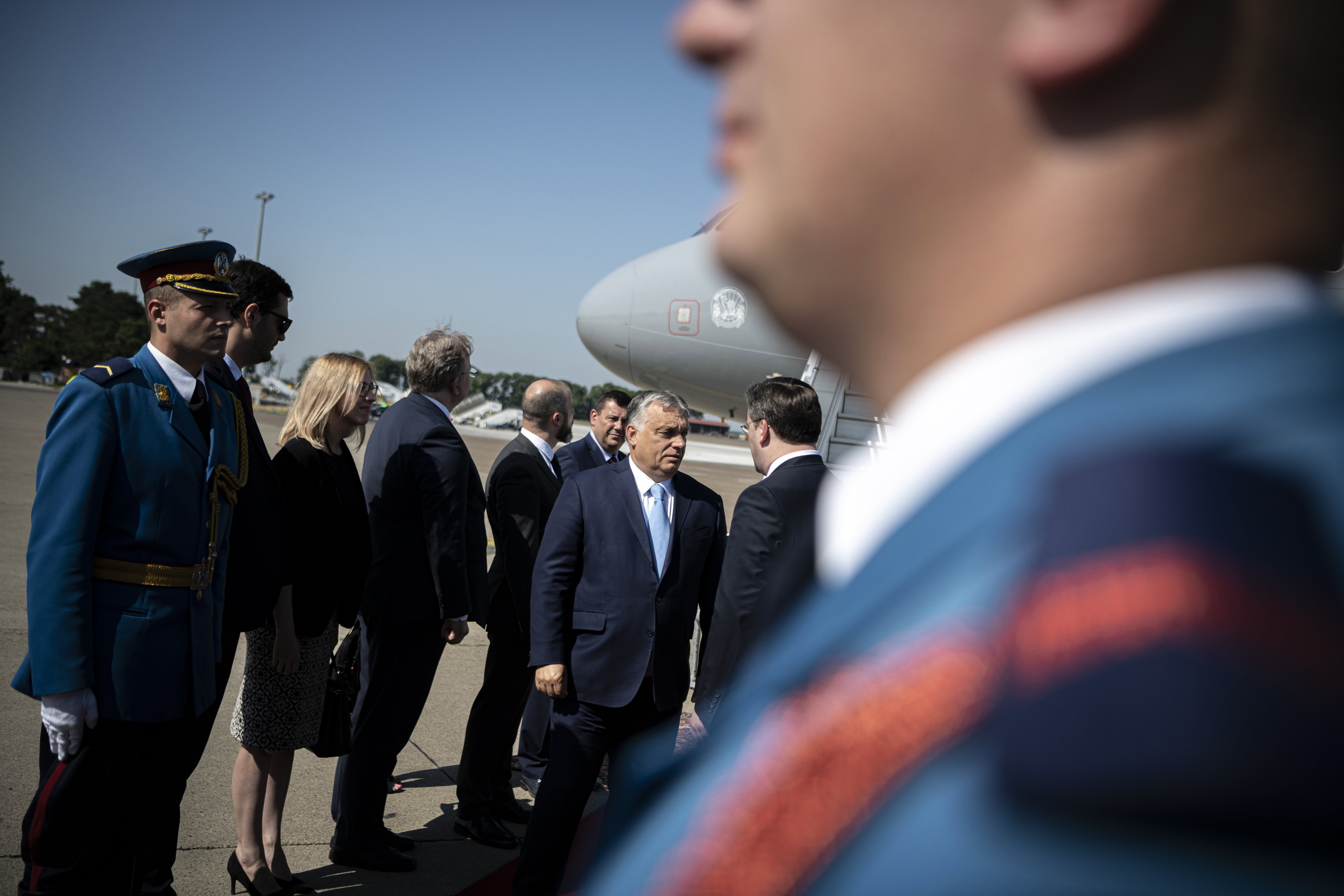 Orbán Viktor Belgrádban