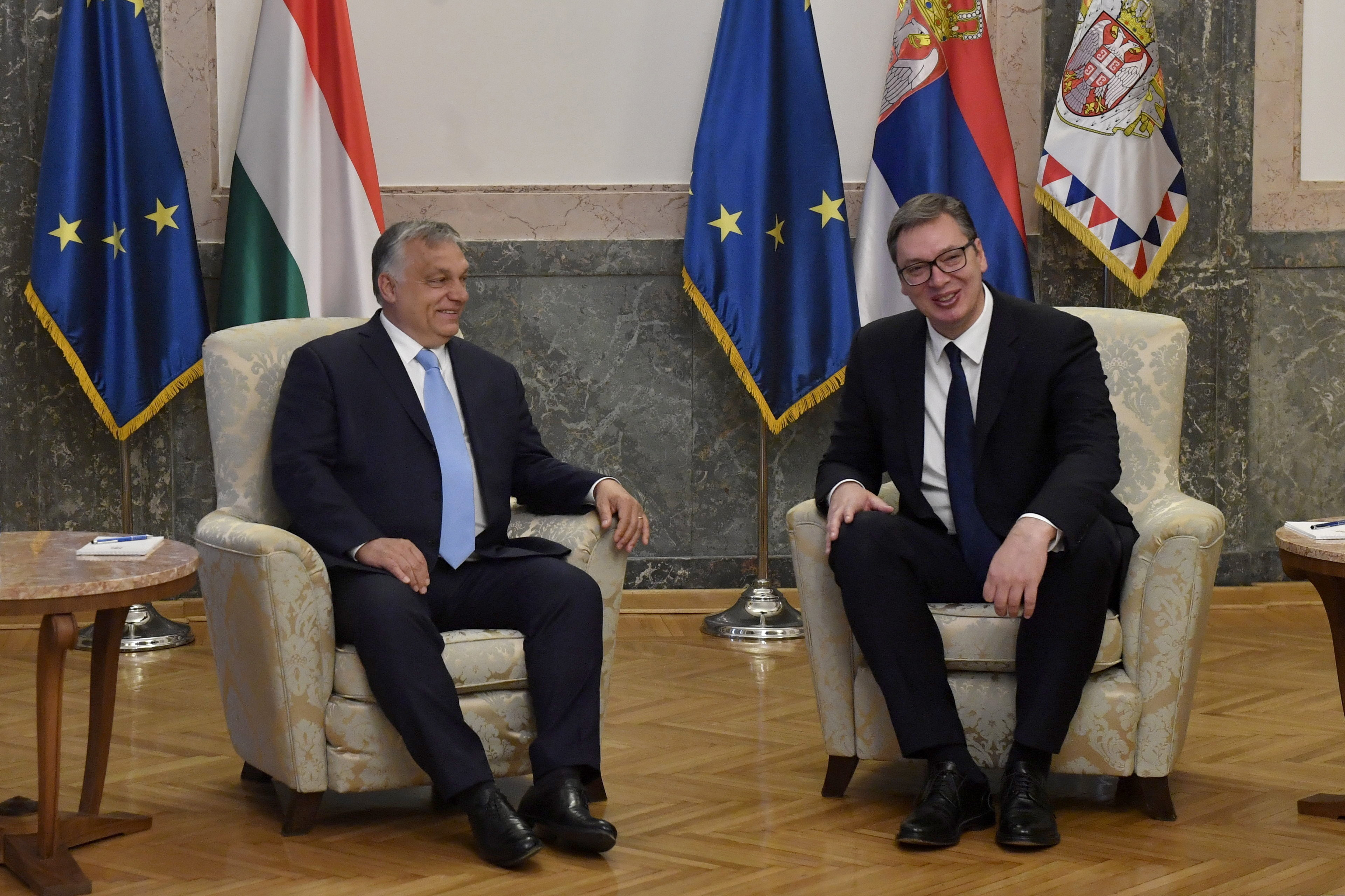 Orbán Viktor Belgrádban