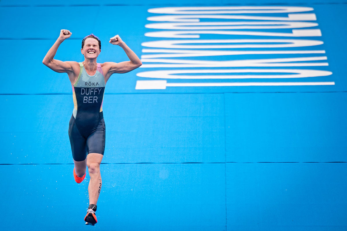 Fotó: AFP/Loic Venance Flora Duffy megszerezte Bermuda első olimpiai aranyát