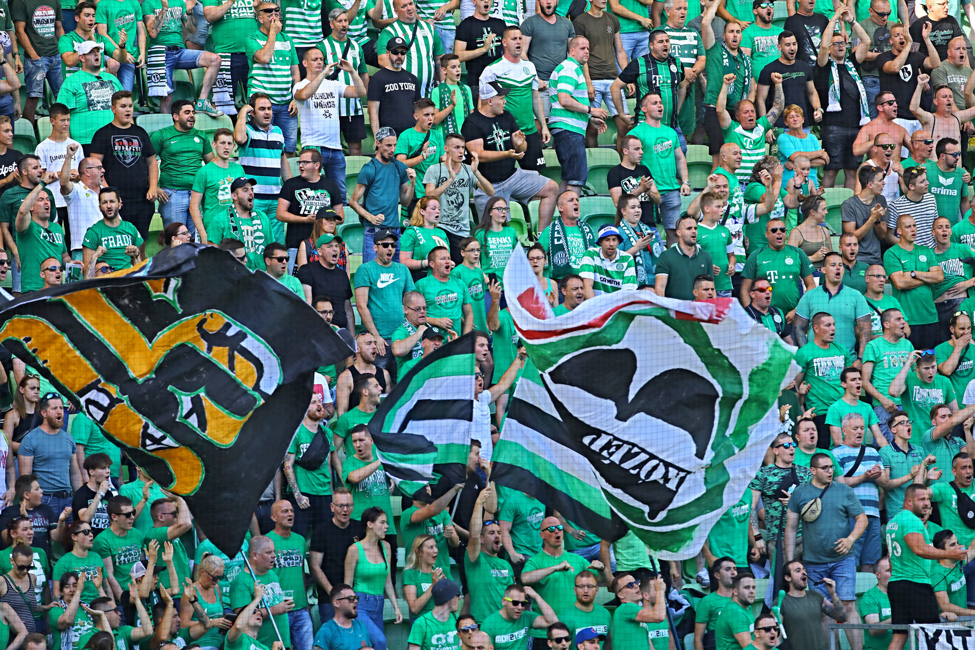 Fotó: MH/Purger Tamás Magabiztos előnnyel várhatja a jövő keddi visszavágót a Ferencváros