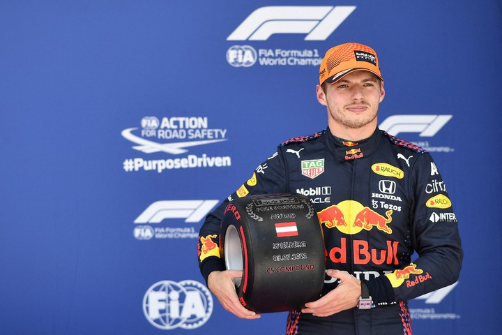 Fotó: AFP/POOL/Christian Bruna Verstappen rajtolhat az élről az Osztrák Nagydíjon