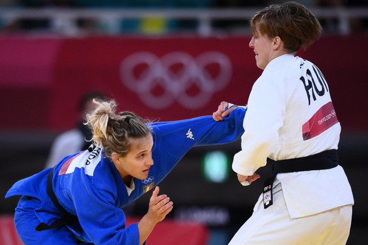 Fotó: AFP/Franck Fife Cselgáncs: Pupp Réka óriási menetelés végén olimpiai ötödik