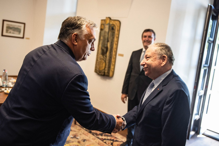 Orbán Viktor fogadta a FIA elnökét
