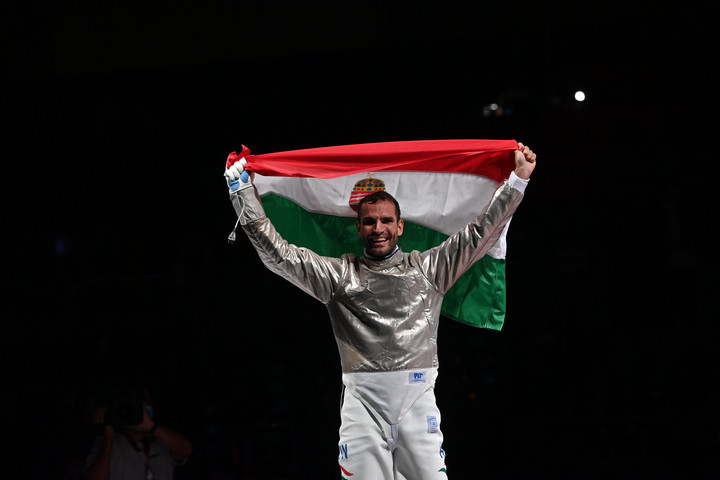 Fotó: MTI/Illyés Tibor Szilágyi Áron háromszoros olimpiai bajnok