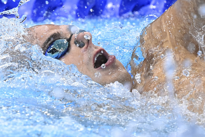 Fotó: MTI/Kovács Tamás Cseh László az ötödik olimpiáján is döntőbe jutott