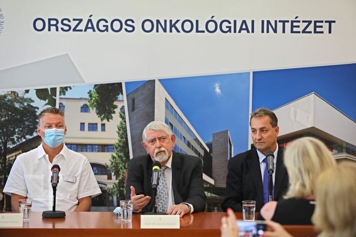 Fotó: MH/Hegedüs Róbert Kásler Miklós: Az onkológiai intézet a világon bárhol megállná a helyét