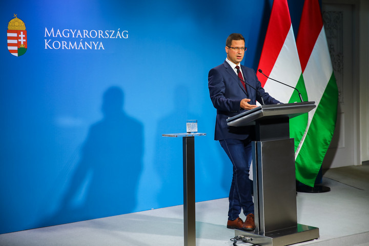 Fotó: MH/Purger Tamás Gulyás Gergely: A népszavazás megerősítheti Magyarország pozícióit