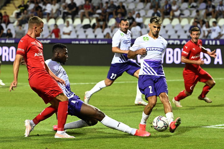 Fotó: MTI/Szigetváry Zsolt Győzelemmel kezdett az Újpest a Konferencia-ligában