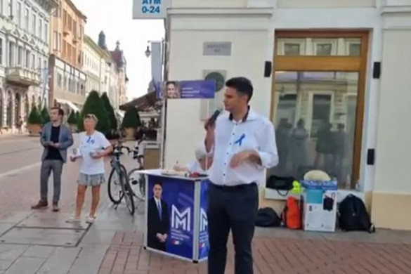 Verekedés volt Márki-Zay Péter szegedi fórumán