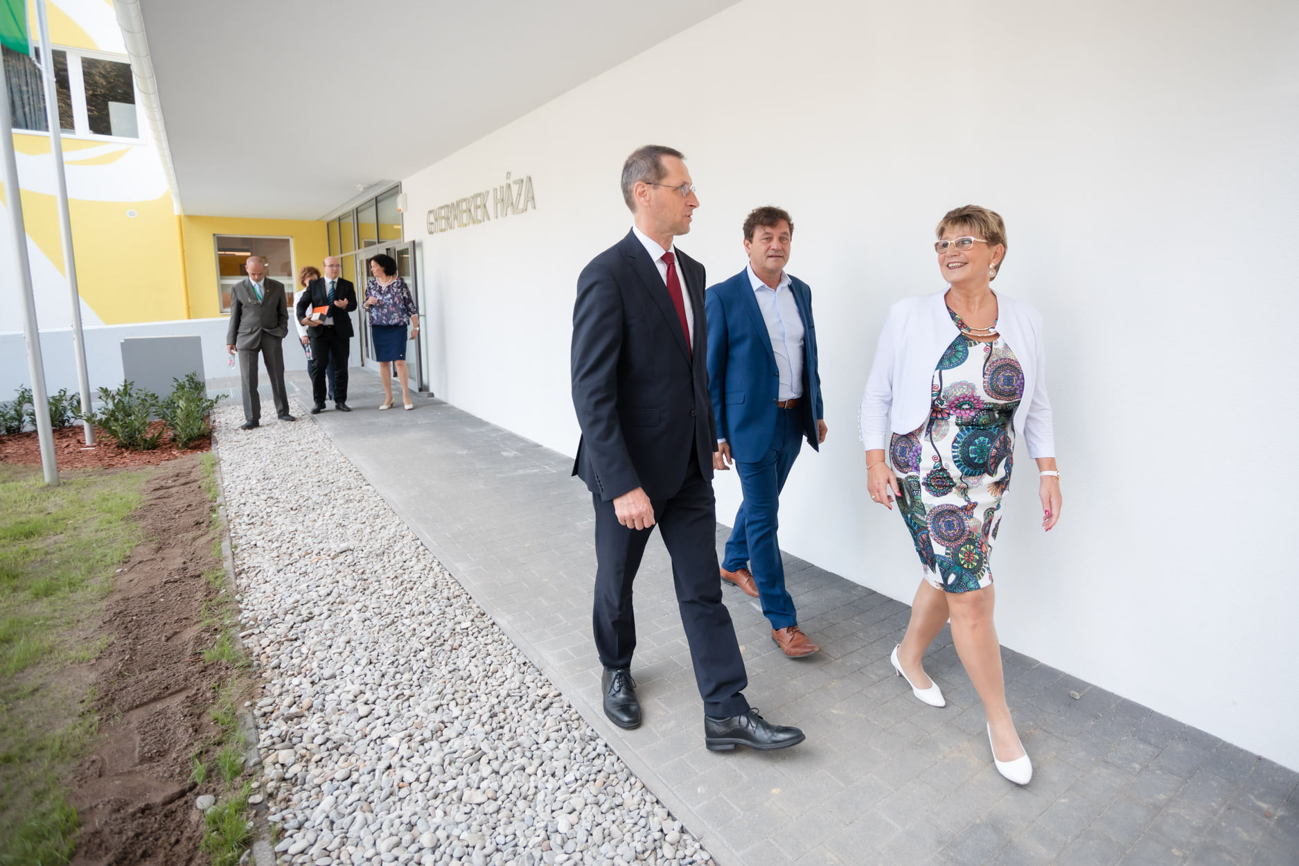 A főváros legújabb iskolájának, a II. kerületi Gyermekek Háza átadó ünnepsége