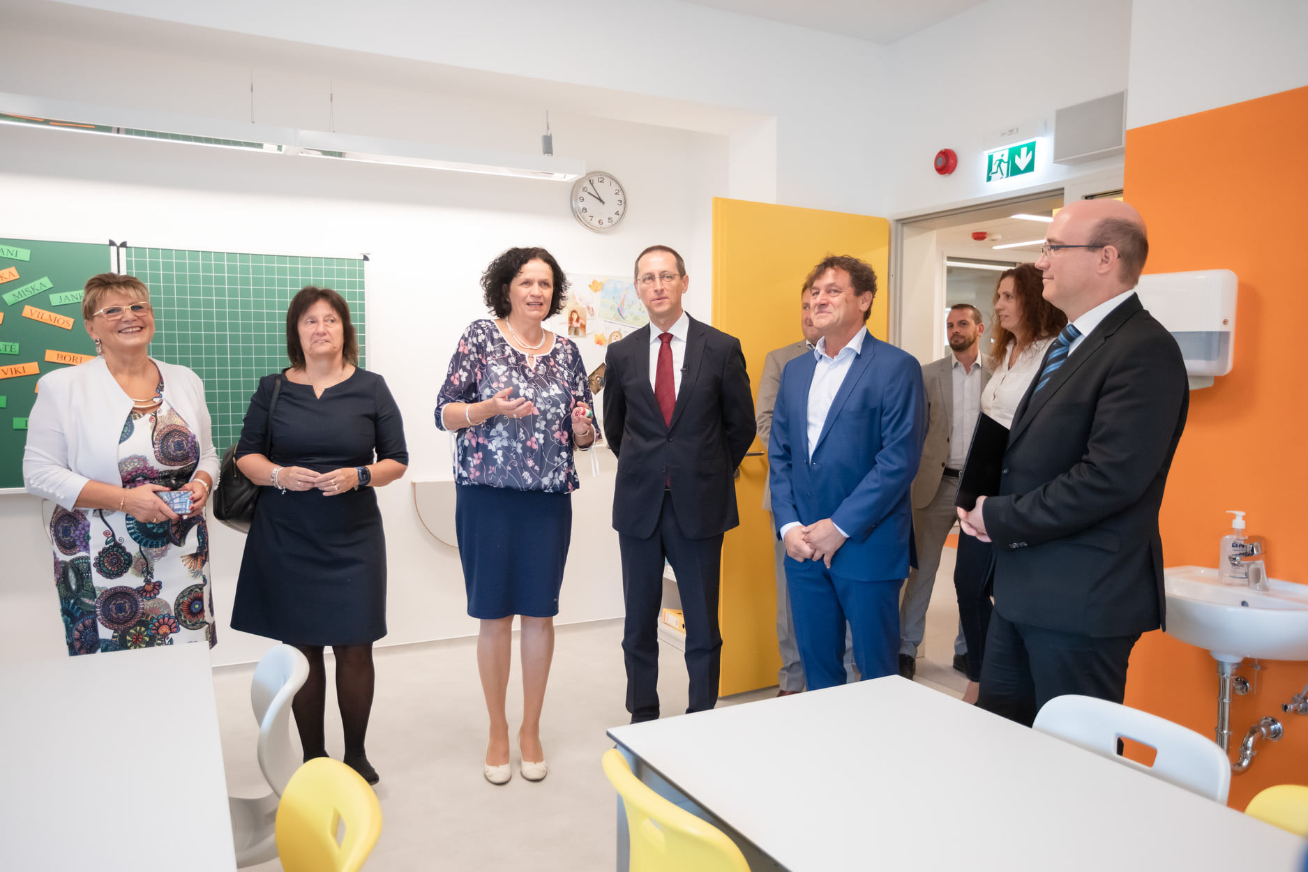 A főváros legújabb iskolájának, a II. kerületi Gyermekek Háza átadó ünnepsége