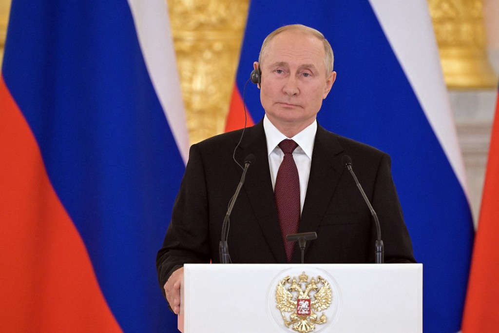 Fotó: AFP/Sputnik/Sergey Guneev Vlagyimir Putyin