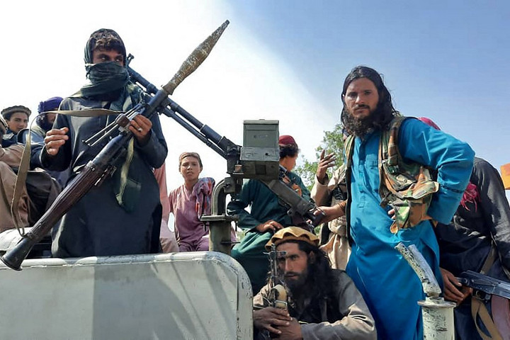 Fotó: AFP A tálibok elfoglalták az elnöki palotát Kabulban