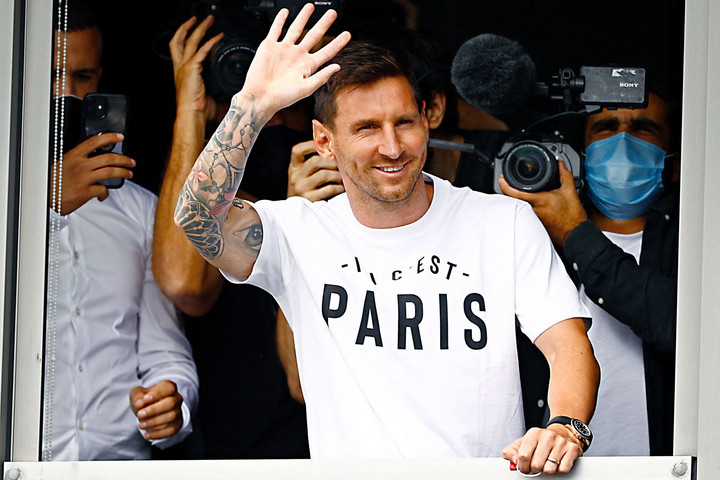 Fotó: AFP/Sameer Al-Doumy Párizsban kitört a Messi- láz
