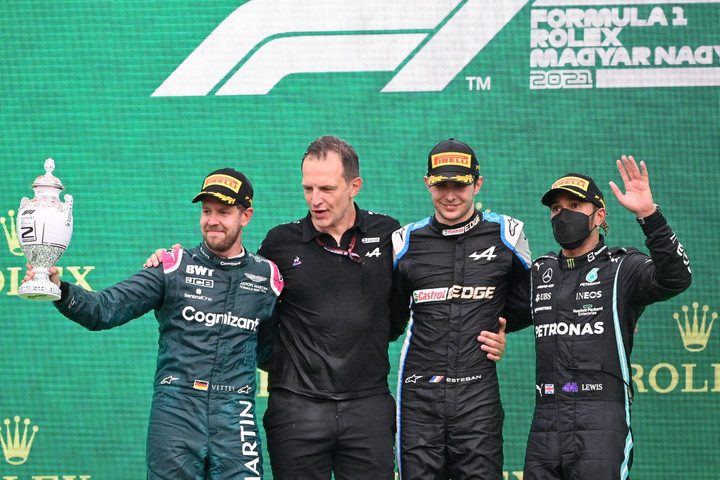Ocon nyerte Vettel előtt a Magyar Nagydíjat