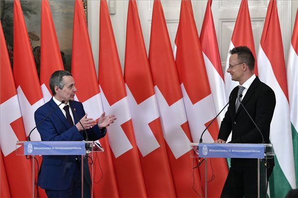 Fotó: MTI/Máthé Zoltán Jó együttműködésre van szükség az EU és Svájc között
