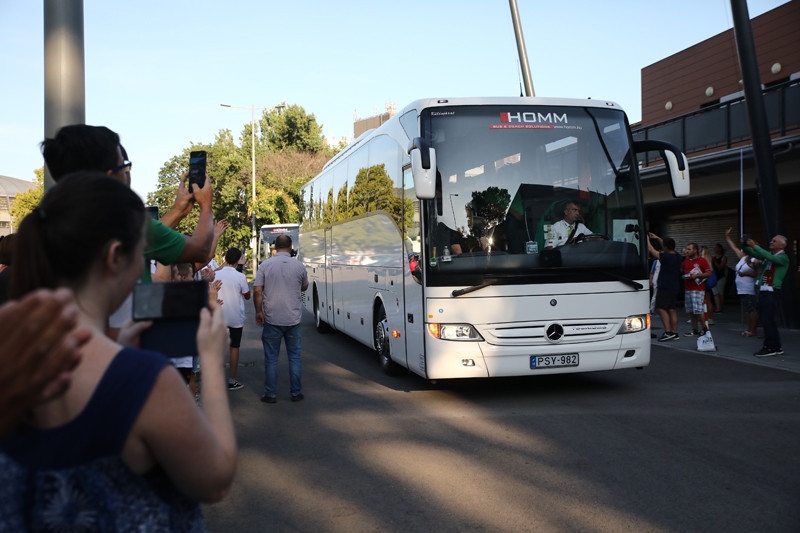 BOK csarnok olimpikonok ünneplés
