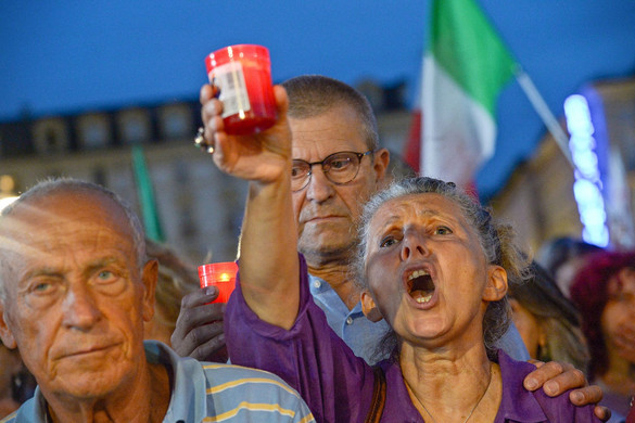 Sokan tüntettek Olaszországban a zöld kártya ellen